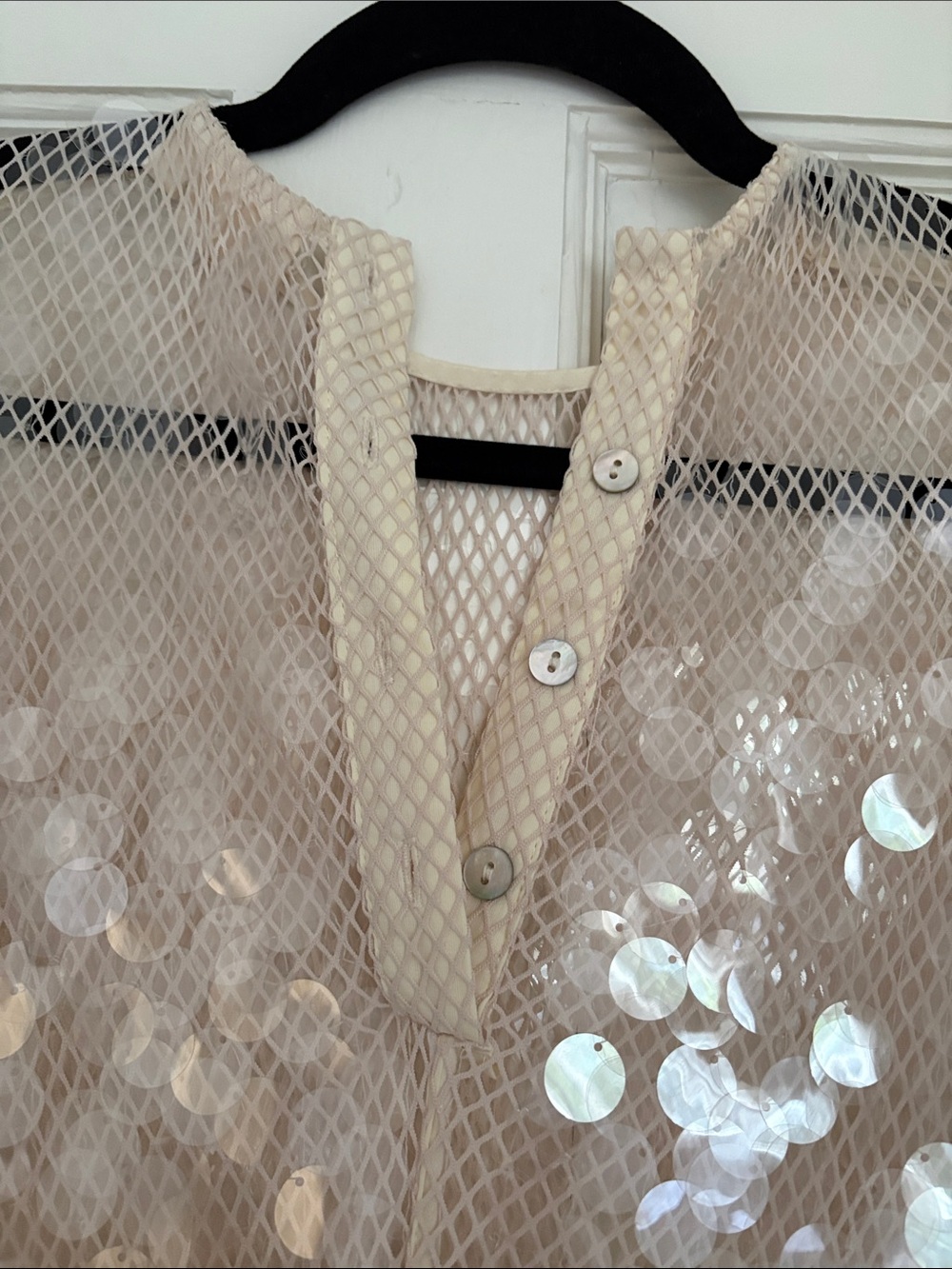ASTRID SEQUIN MAXI DRESS CREAM
Regular price USD $239.00 - Picture 3 of 5